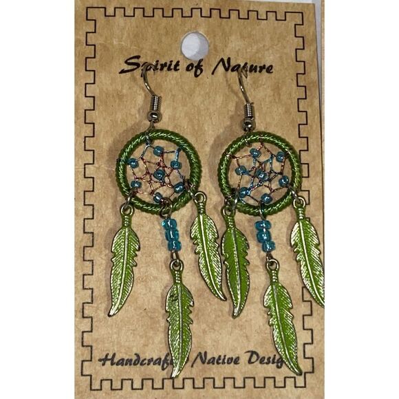 Dream Catcher Earrings - Picture 1 of 2